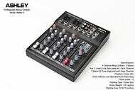 Mixer ashley 4 channel . Mixer ashley 4 canel . 2 mono 2 stereo