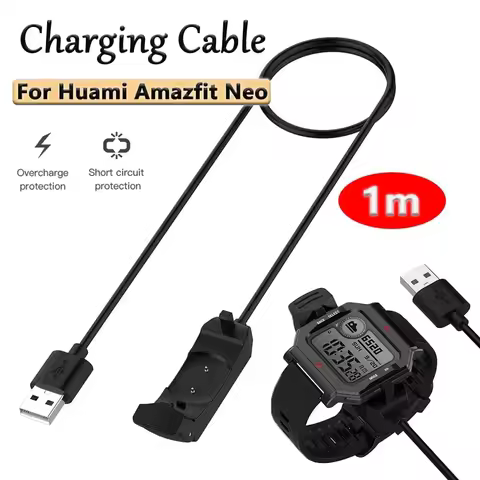 Portable Charger Device For Huami Amazfit Neo A2001 Smart Watch Fast USB Magnetic Charger Adapter Do