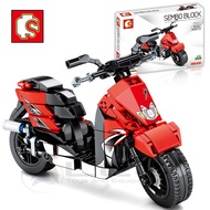 Ready Stock Sembo Block Motorcycle Series Lego Building Blocks Educational Toys - 701109 Yahana