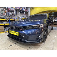Honda Civic Fe 2025 Facelift FL Thai Design Front Lip V2 Glossy Black