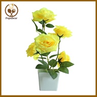 Popubear Eternal Artificial Plant Pot Rose
