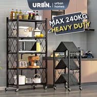 Rak Dapur Kabinet Dapur Kitchen Organizer Kitchen Rack Cabinet Dapur Foldable Storage Rack Microwave