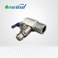 Onward Onwardeco 1/2 to 1/4 Inch Feed Water Adapter with Ball Valve Faucet Tap