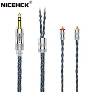 NiceHCK C24-2 24 Core Silver Plated Copper Alloy Copper Headset Cable 3.5mm/2.5mm/4.4mm MMCX/NX7/QDC