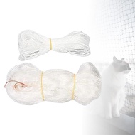 [szluzhen3gv] Multifunction Cat Balcony Protective Net with Hook, Reinforced Nylon Netting for