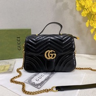 GUCCI_ Sling Bag Luxury Designer Famous Fashion Brands  Leather Crossbody Handbags Women Ladies Shoulder Bags