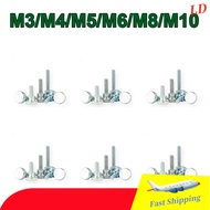GB834 galvanized high head knurled hand screw GB834 hand tight hand twist large head adjustment bolt