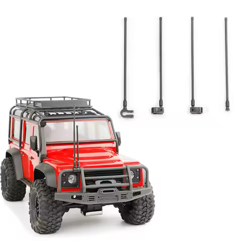 Mini Antenna Decorative Signal Line for 1/10 1/18 1/24 RC Crawler Car Traxxas TRX4 TRX4M Defender Ac