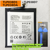 New 4000mAh TLP038D7 TLP038D1 PHB-PCE07 Battery For Alcatel 3L 2020 5029D TCL 10L T770H T770B T1 Lit