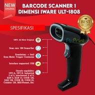 BARCODE SCANNER IWARE ULT 1808 ULT-1808 1D AUTOSCAN USB