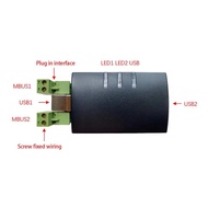 yolandd -แยกได้สำหรับ MBUS เป็น USB ตัวแปลง Master M-BUS ฟิลด์ข้อมูลการดีบักการสื่อสารทดสอบสำหรับมิเ