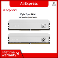 [We4z] Asgard DDR4แรมเฟอร์ซีรีส์ Memoria 16GBx2 DDR4 3200MHz 3600MHz CL18 DDR4 RAM Memoria เดสก์ท็อป