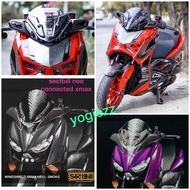 windshield sectbill yamaha xmax neo connected visor flyscreen xmax old xmax new 2023 neo connected s