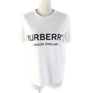 成色極佳的 BURBERRY 8008894 100% 純棉 logo 印花圓領短袖 T 卹 白色 SP 正品女款