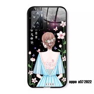 (U 153) Glossy Glass Softcase Oppo A57 2022 Oppo a77s - Case Oppo A57 2022 Oppo a77s - Glossy Glass 