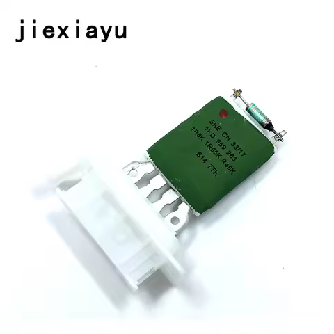 1PCS OEM Heater Fan Blower Motor Tandem Resistor Regulator For Jetta Golf MK5 MK6 SEAT 1K0 959 263 A