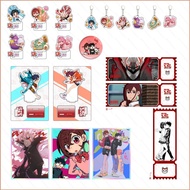 Dandadan Momo Ayase Ken Takakura Seiko Ayase laser ticket keychain stands plate holder badge