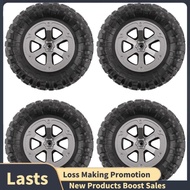 4Pcs 73mm Tire Tyre Wheel for  C14 C24 B24 B36 MN D90 MN-90 MN99S FY003 FY004 RC Car Upgrade Parts A