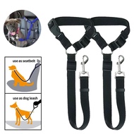 Pet Seat Belt Dog Cat Car Belt Retractable Leash Harness Cat Leash Dog Leash Carriage