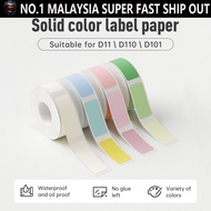 SP NIIMBOT D110/D11/D101 Color Label Paper Waterproof Sticker