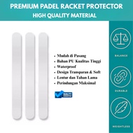 Premium Padel Racket Protector | Padel Glossy Transparent & Matte Textured Racket Protector