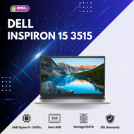 Dell inspiron 15 3515 CPU Ryzen5 3450u / 8GB / SSD 256GB หน้าจอใหญ่ เต็มตา มี Numpad USED Laptop โน๊