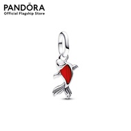 Pandora Red Murano Glass Koi Fish Mini Dangle Charm