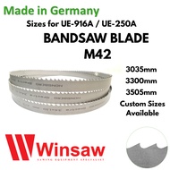 Honsberg Spectra M42 Bi-Metal Bandsaw Blade 27x0.9mm for UE250A UE-916A Metal Cutting Made in German