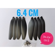 Replacement flycam wings 6.4 cm (1 set of 8 wings with 8 screws) 6.4 cm types (s2s, s136, k998 max, 