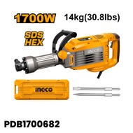 Ingco 1700W Jack Demolition Hammer Chipping Gun Breaker Percussion PDB17008/ PDB1700682 / PDB170082 