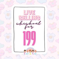 Czy & Co. Live Selling Checkout for 199 pesos | Baby & Kids Clothes