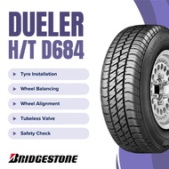 NEW TYRE 265/60R18 DUELER H/T D684 BRIDGESTONE (WITH INSTALLATION)