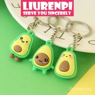 Cute Avocado doll keychain avocado key chain key ring keyring