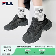 FILA 斐乐官方蕨草鞋FERN女鞋运动鞋2024春户外老爹鞋厚底休闲鞋