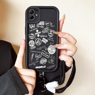 Casing hp for Samsung Galaxy A04 A04E A04s M04 F04 hp Case Soft Casing Strap HP Case Handheld Protec