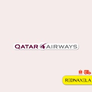 Qatar Airways Vinyl Sticker 2 Outdoor Luggage Sticker Waterproof Sticker