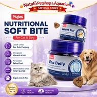 Majmus Soft Bite 90GR Nutritional Snack Vitamin for DIGESTIVE HAIR in Cats and Dogs Supplement for P
