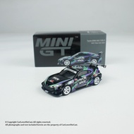 MINI GT 1:64 # 1005 Toyota GR86 HKS alloy car model