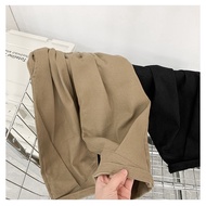 Korean diagonal khaki pants for children Q842 [FORM 1 SIZE BIGGER]