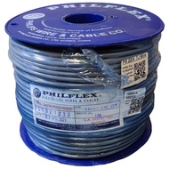 Philflex Telephone Jacketed Wire AWG22 0.65mm Solid Availe in 3 and 4 Core / 20 to 120 meter Pre Cut