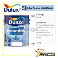 5L ICI Dulux Paint Weathershield Sealer 18177 (Sealer Luar Dinding Rumah)