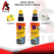 ASIM Motorcycle Tire Shines Protectant Shines And Protects Spray Jasmine Lemon 118ML