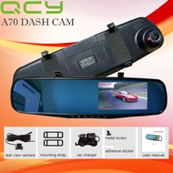 New !!!!! QCY A70 Dual Dashcam Vehicle Black Box 4.5 HD Car DVR Dual