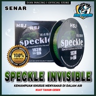 Senar Pancing Speckle Invisible Line Panjang 100M