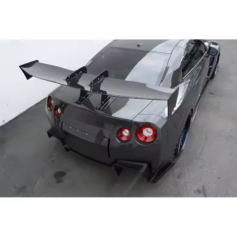 High Quality Carbon Fiber GT Wing Spoiler Autoclave Cured OEM Fitment OEM ODM Custom