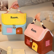 Dopamine Small House Storage Cosmetic Bag