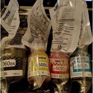 Original ink BROTHER genuine 100% (HAVE BOX) BT D60BT6000BKBT5000YBT5000MBT5000C