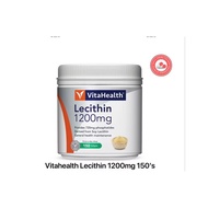 VitaHealth Lecithin 1200mg 150 softgels (EXP:08/2026)