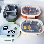 DB New Portable Office Cute 2 Compartment Lunch Bento Box