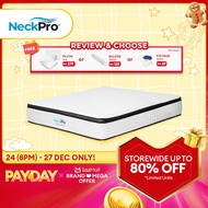 NeckPro Suisu Roru Pocket Spring Mattress | 12 Inches (30cm) | Vacuum-Compressed Rolled Pack | 10 Ye